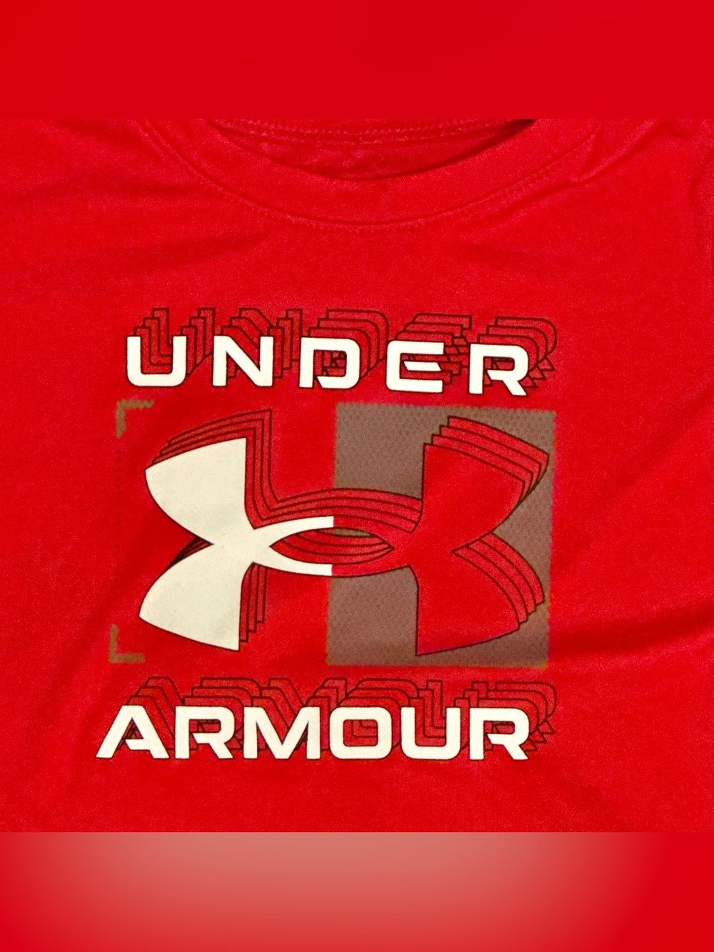 Toddler Boy Under Armour Logo Graphic Tee & Mesh Shorts Set - Picture 8 of 8